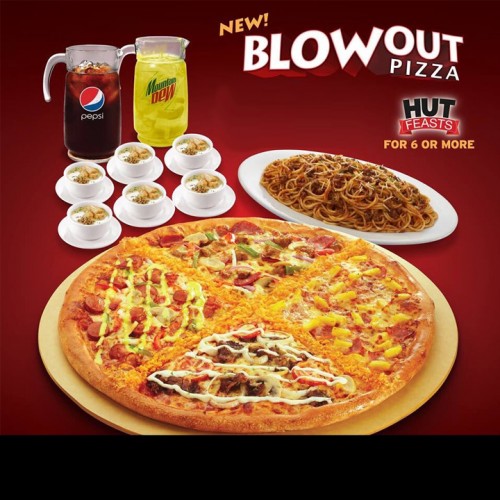 Pizza Hut Feast for 6
